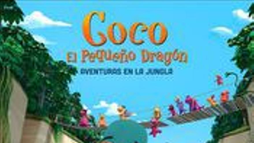 Coco, el pequeño dragón. Aventuras en la jungla