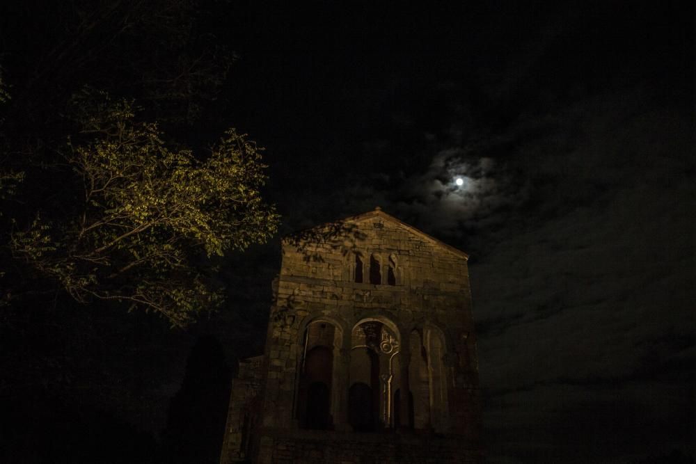 La luna llena  desde en Asturias