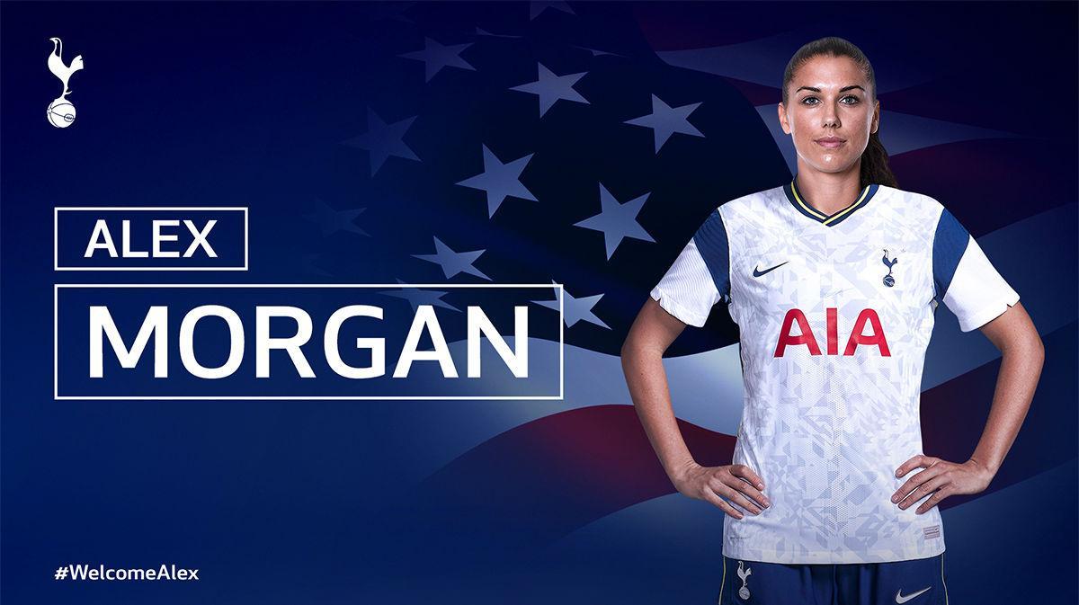 Alex Morgan ficha por el Tottenham