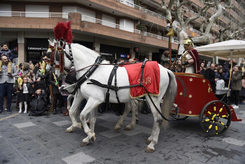 Diumenge de Rams amb palmons i armats a Manresa