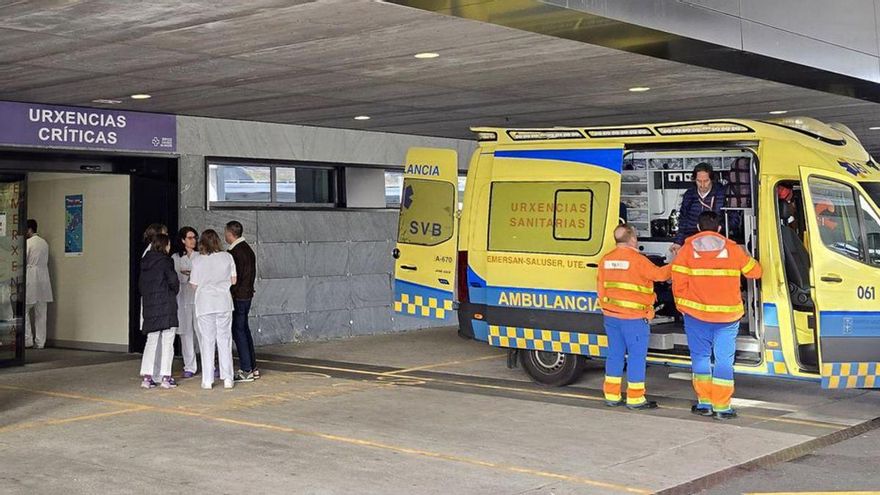 Servicio de urgencias del Álvaro Cunqueiro.