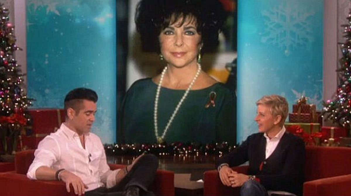 Colin Farrell, l’última parella d’Elizabeth Taylor.