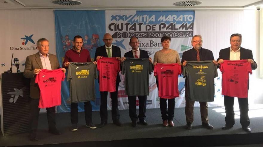 Imagen de la presentación de la Mitja Marató Ciutat de Palma.