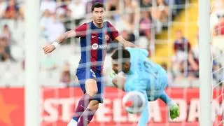 El Barça sueña con la conexión Raphinha-Lewandowski