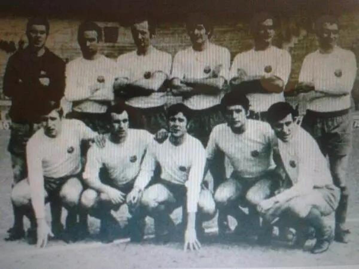 Año 1971 enfrente el Inter de Milán en San Siro