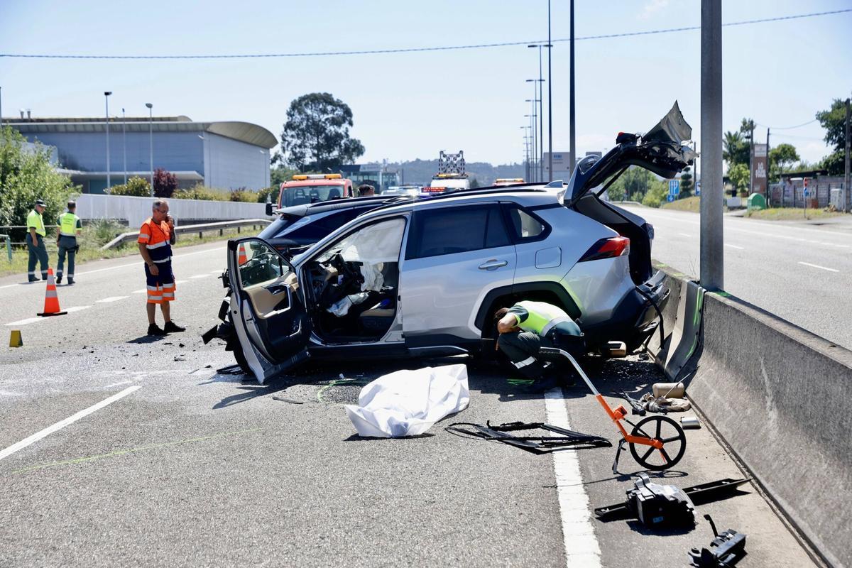 Accidente mortal en Gijón