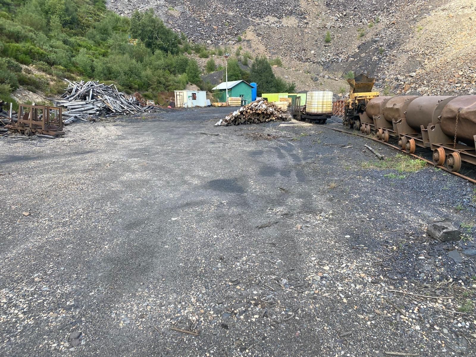 Las fotos de la mina de Cerredo tras el accidente de 2022
