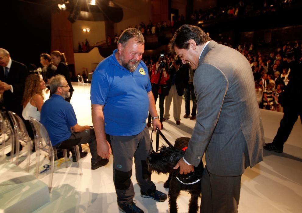 Acto de entrega de las medallas de Asturias