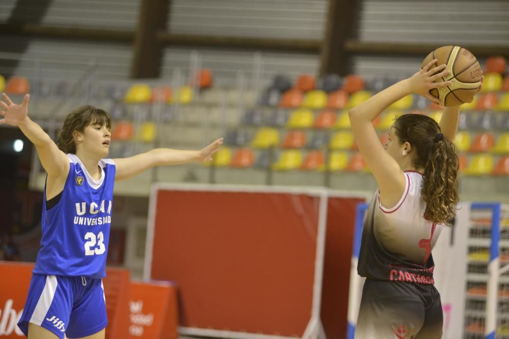 Final Four de baloncesto femenino en el Palacio de los Deportes de Cartagena