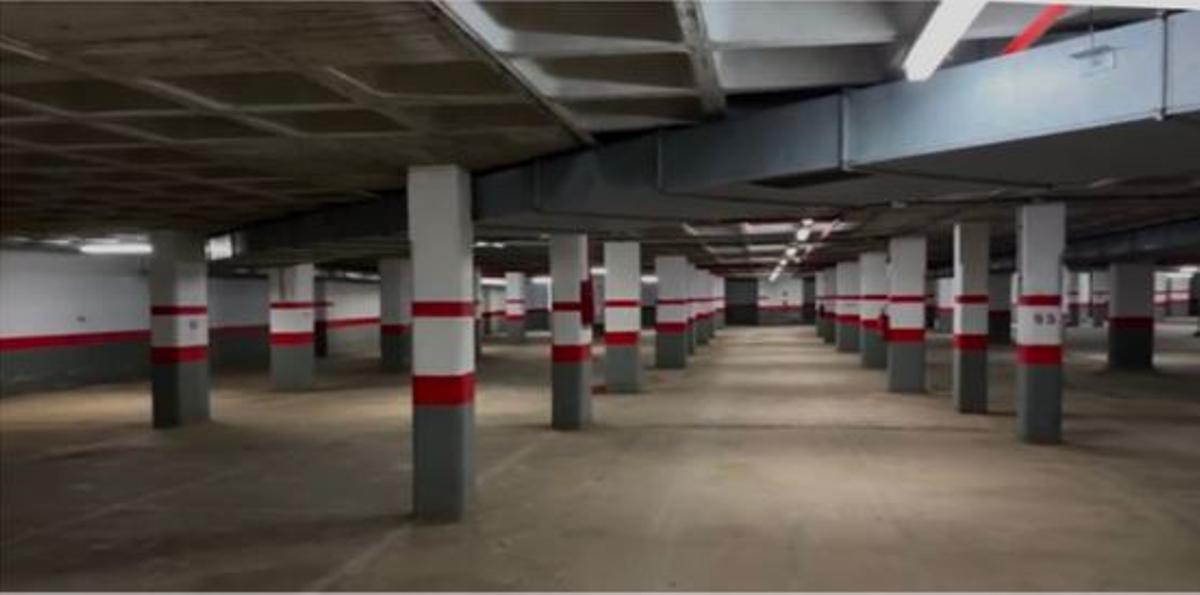 Interior del Parking "Los Prados"