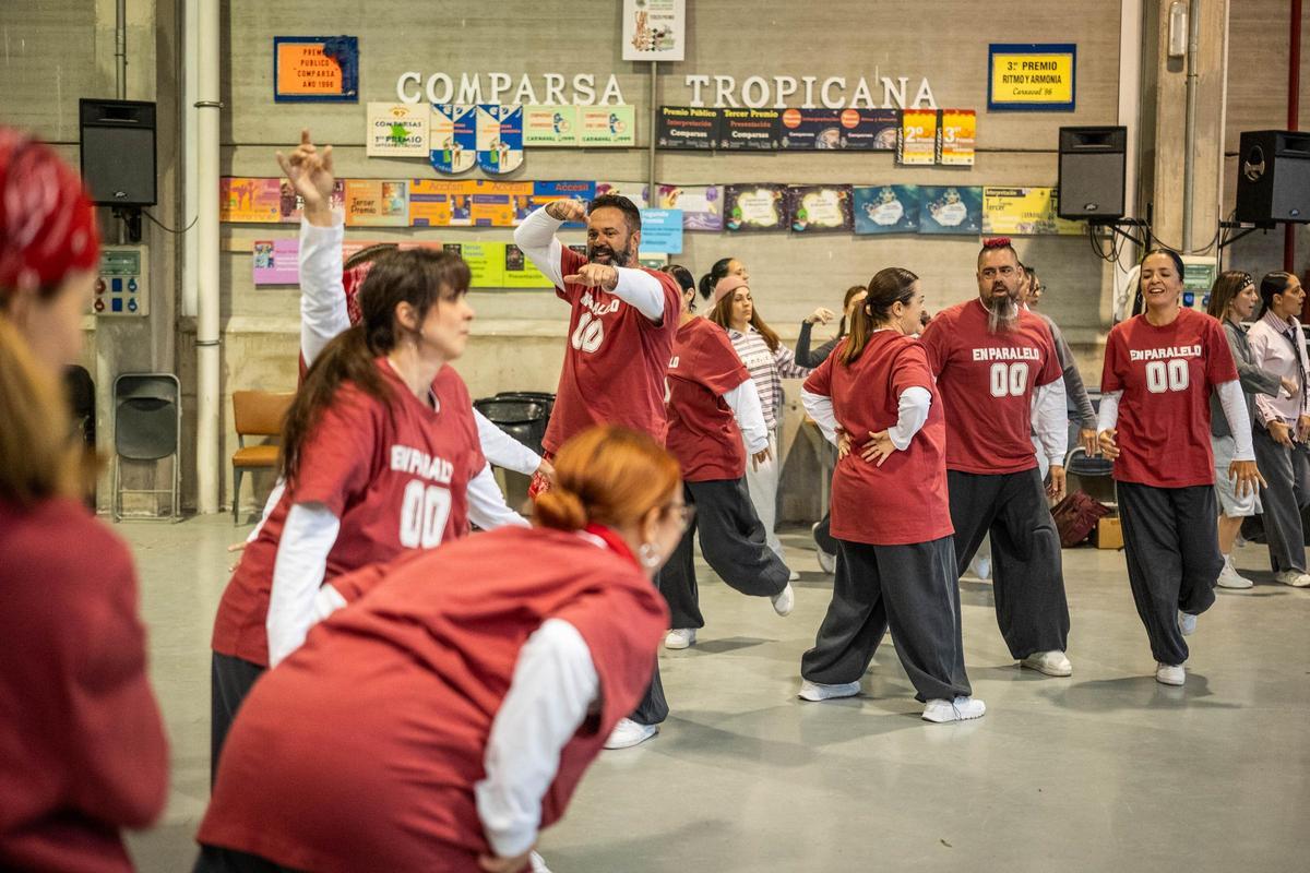 Grupo de danza urbana de mayores