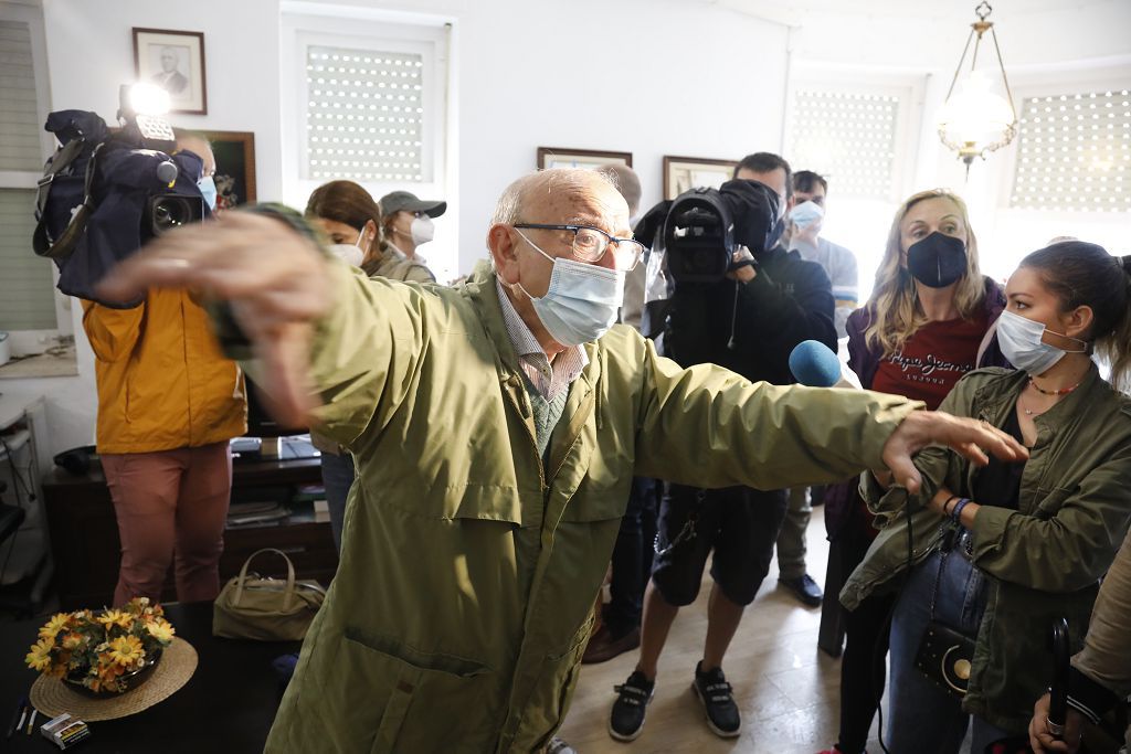 Impiden el desalojo de la vivienda de un jubilado en Cabo de Palos