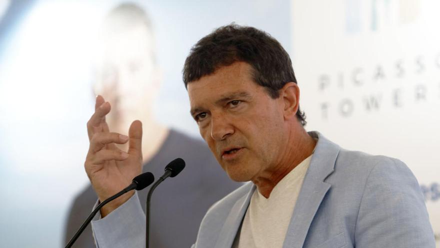 El actor Antonio Banderas ha anunciado la apertura del Teatro Soho.