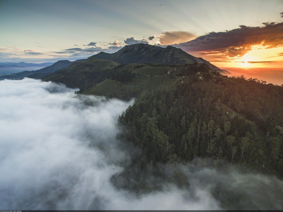 Atardecer Sierra del Sueve