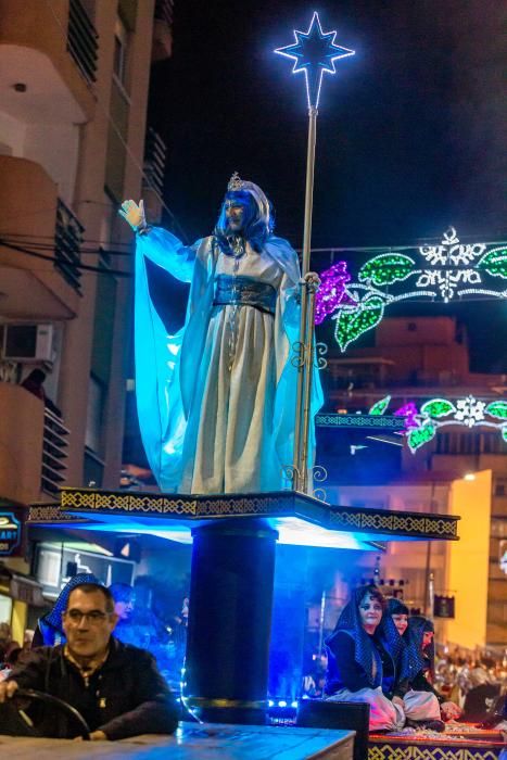 Así fue la cabalgata de Reyes en Benidorm