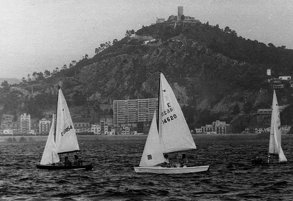 Una regata del club a la dècada dels anys 60.