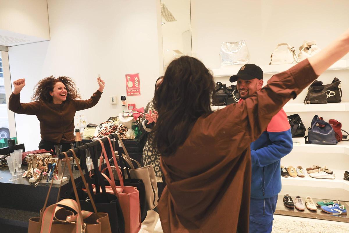 La celebración en la tienda de Bimba y Lola de Avilés