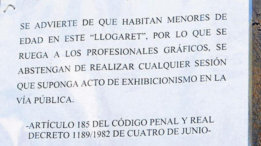 Un cartel muy claro y con mucha diplomacia.