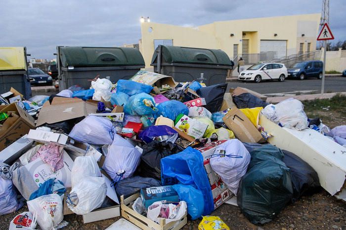 CONFLICTO RECOGIDA DE BASURA MUNICIPIO TELDE