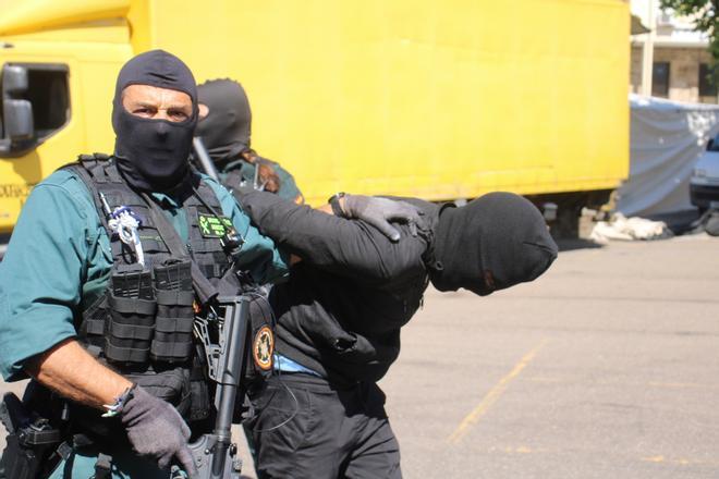 GALERÍA | Simulacro de atentado terrorista en El Puente de Sanabria