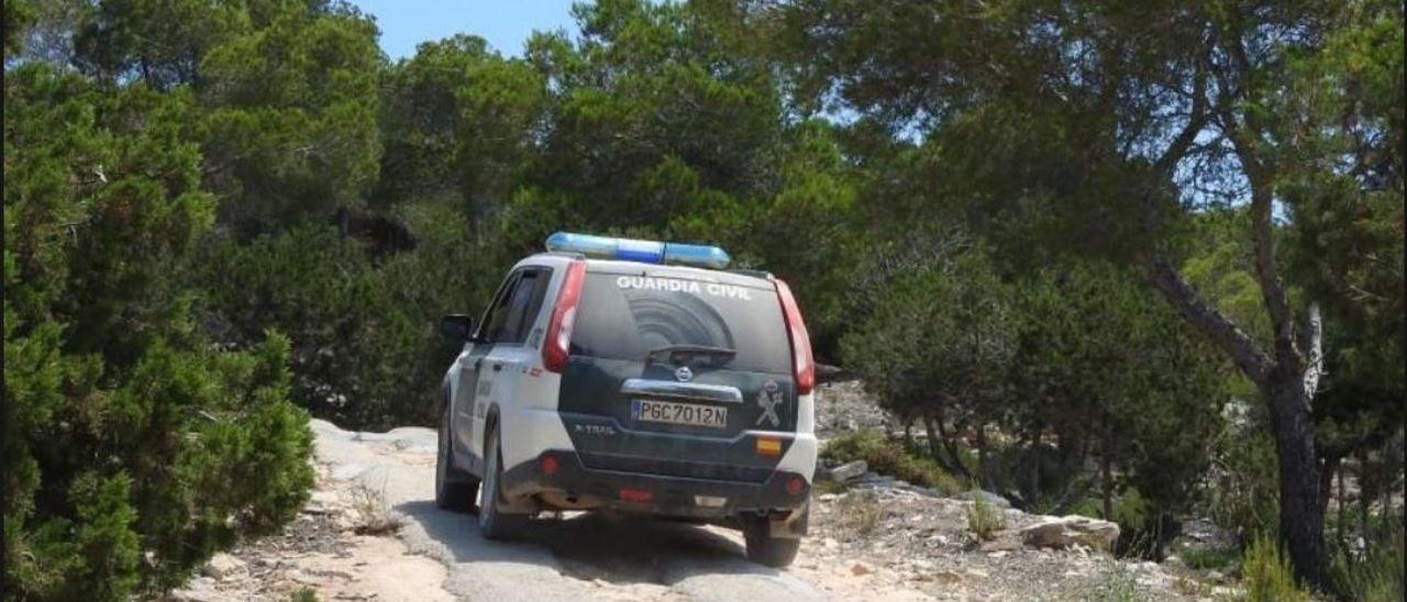 Imagen de archivo de la Guardia Civil en Formentera