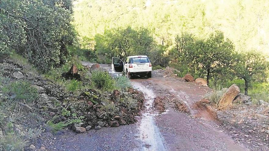 Reparan 70 km. de pistas dañadas por temporales