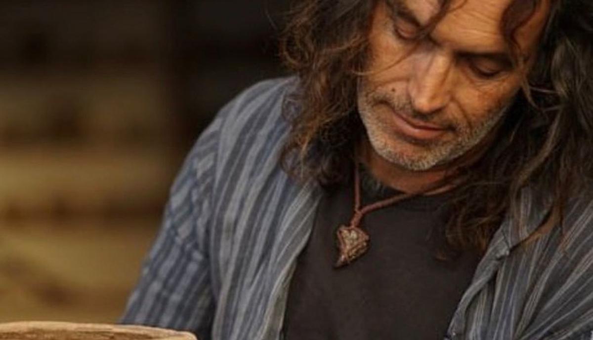 El alfarero Joaquín Reyes Betancort.