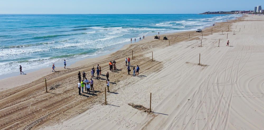 Alicante toma medidas en sus playas para pasar a la Fase 2.