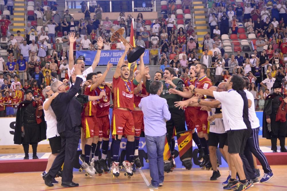 España gana el Europeo de Hockey en A Coruña