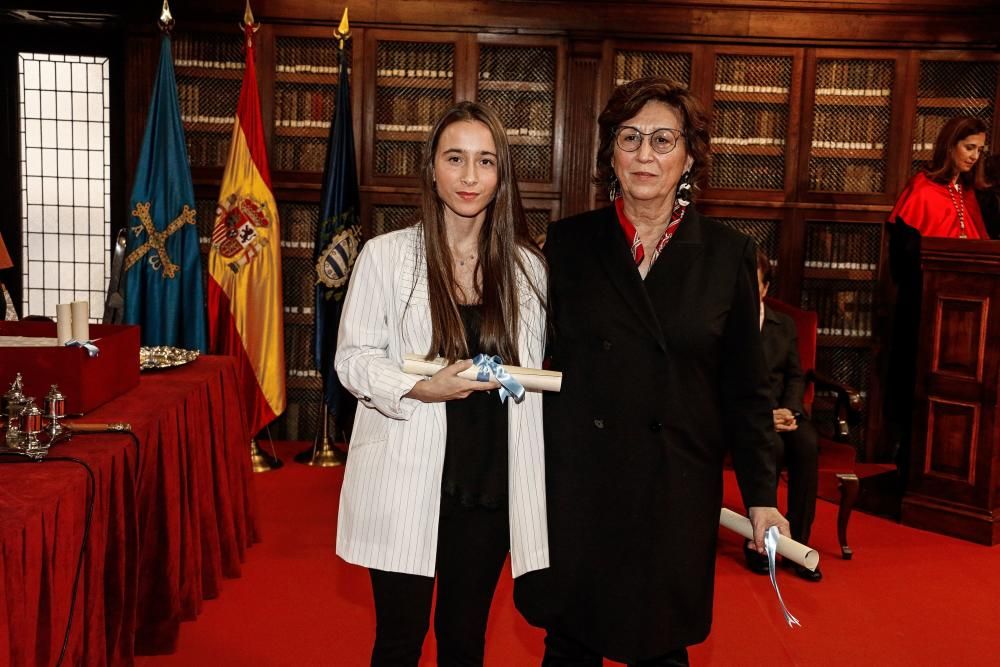 Premios fin de grado Santa Catalina de la Universidad de Oviedo 2019
