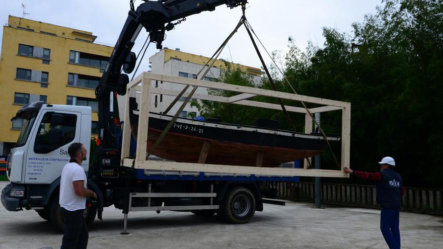 Cultura retoma el traslado de los barcos históricos del Museo Massó para su ampliación