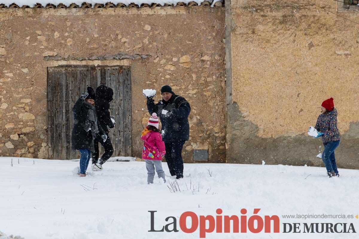 La comarca del Noroeste ofrece una estampa invernal