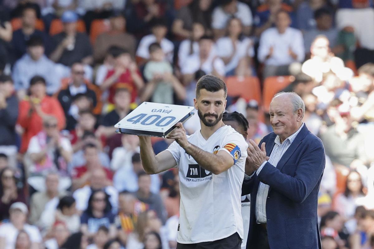 Gayà, antes del partido ante el Celta de Vigo