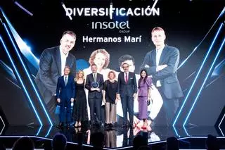Los hermanos Marí, del Grupo de Empresas Alonso Marí de Ibiza, premio a la diversificación