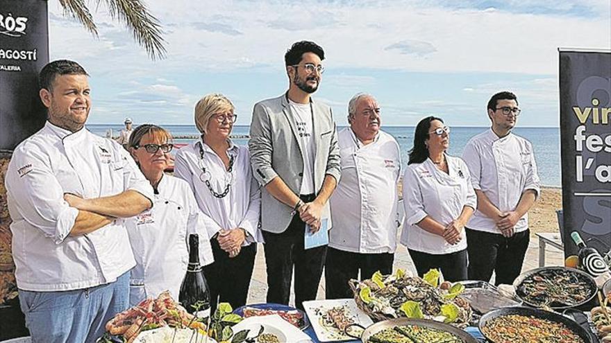 Siete restaurantes rinden culto al arroz este mes en Vinaròs