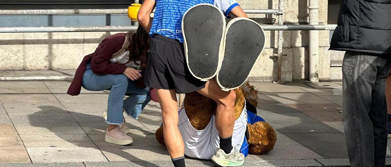 Garra, tras el desplome