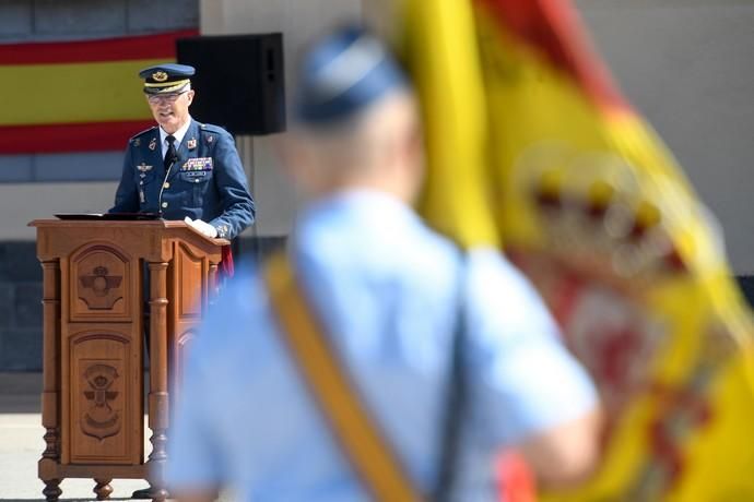 22-06-20   GENTE Y CULTURA. BASE AEREA DE GANDO. INGENIO TELDE.  Toma de  posesión Juan Pablo Sánchez de Lara como nuevo jefe del Mando Aéreo de Canarias Fotos: Juan Castro.  | 22/06/2020 | Fotógrafo: Juan Carlos Castro