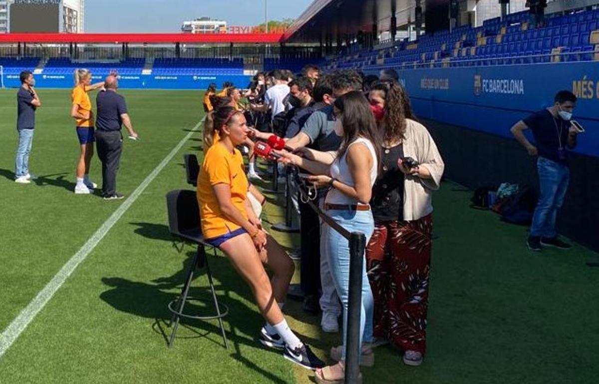 ‘Boom’ mediàtic del Barcelona femení