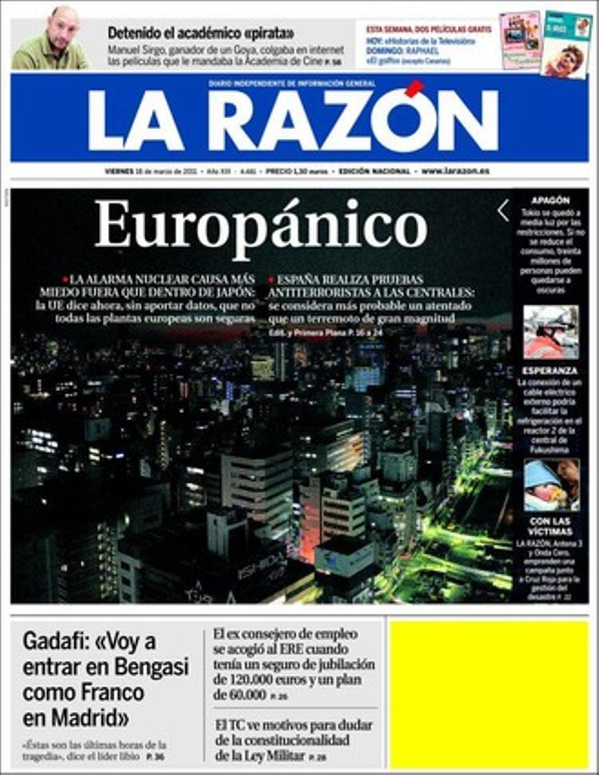 la {razon} 18-03-2011