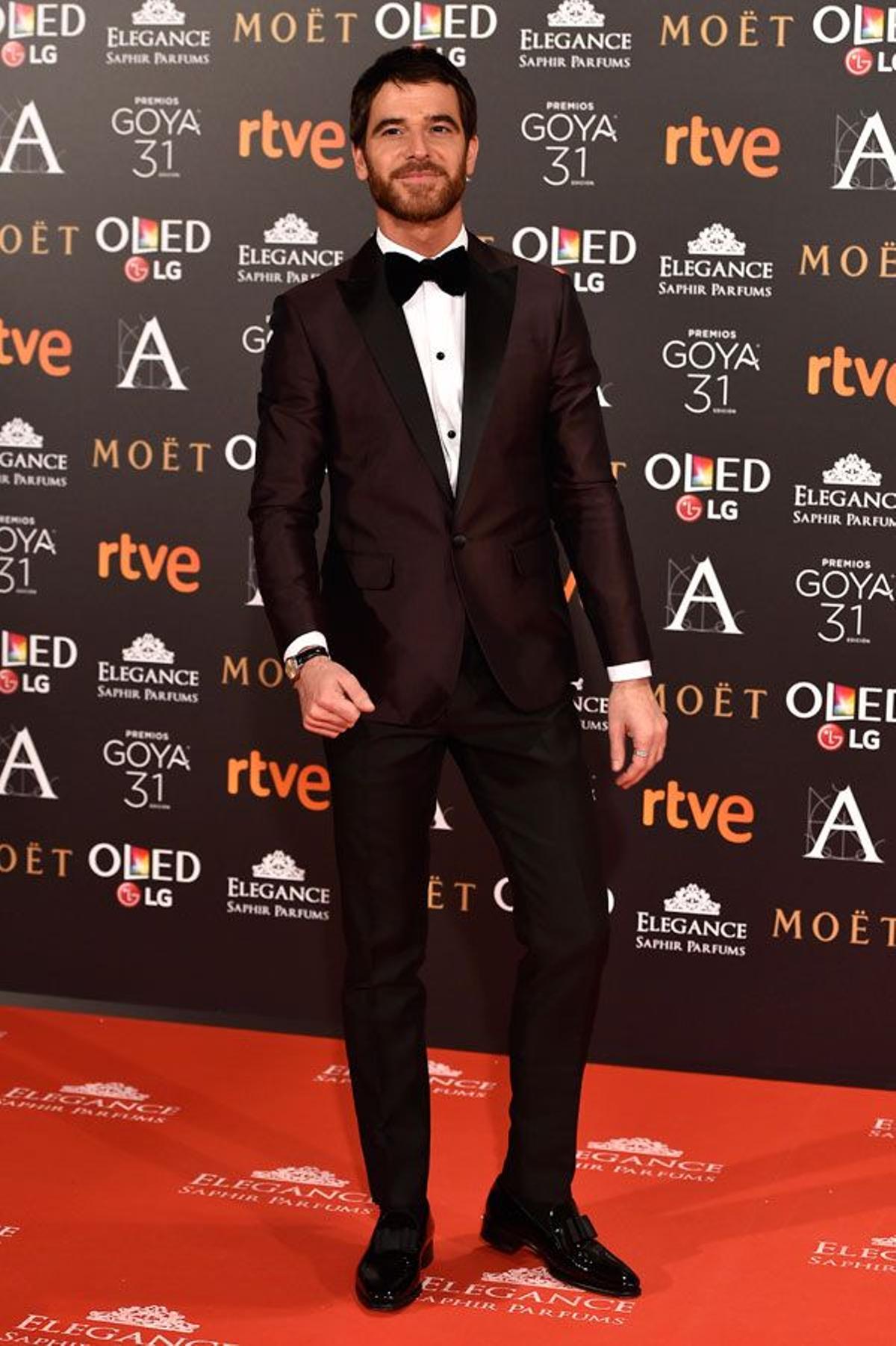 Premios Goya 2017: Alfonso Bassave de Dsquared