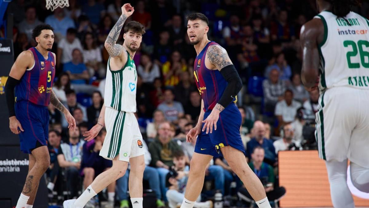 Los hermanos Hernangómez se enfrentaron en el Palau