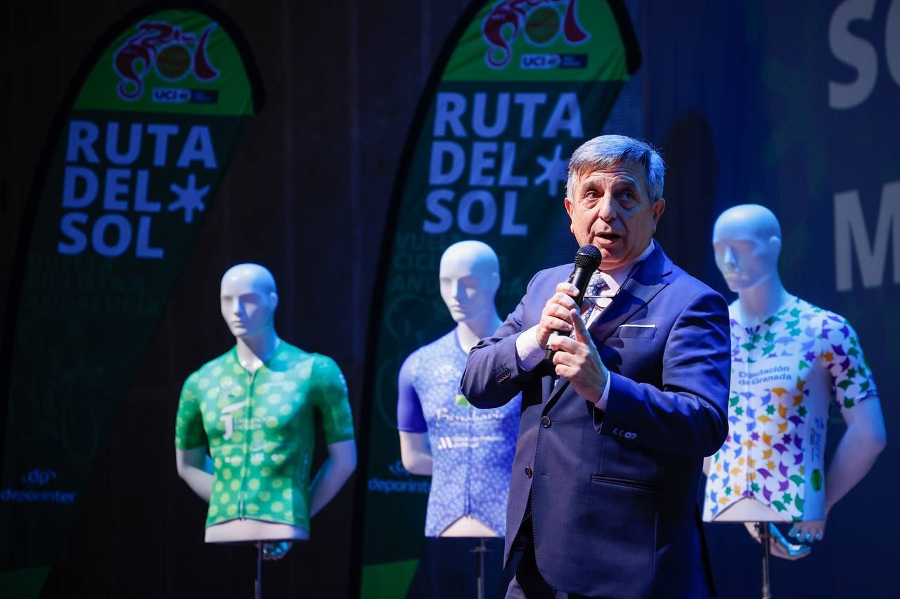 La presentación del centenario de la Ruta del Sol Vuelta Ciclista a Andalucía, en imágenes