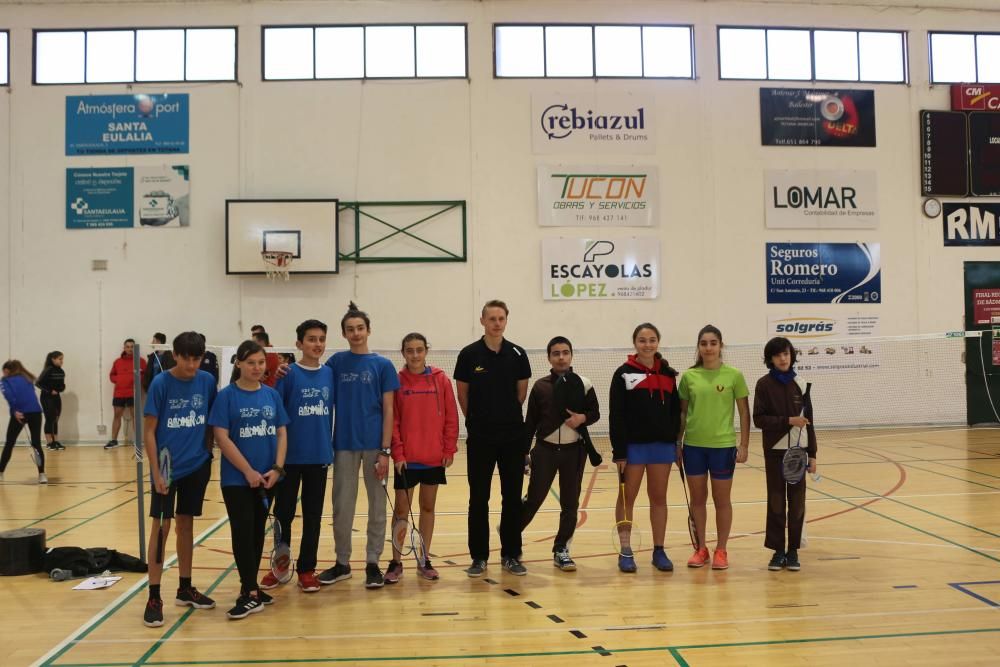 Final Regional de bádminton de Deporte Escolar