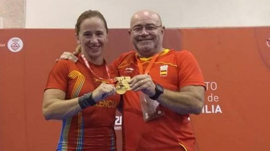 Una valenciana, campeona del Mundo Máster de halterofilia