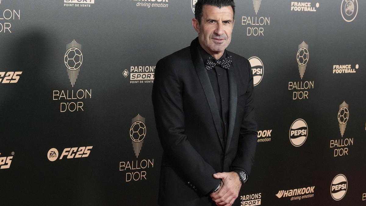 Figo: ''Yo había hablado con alguien del Madrid, que iban a salir a las 13:30 para acá'