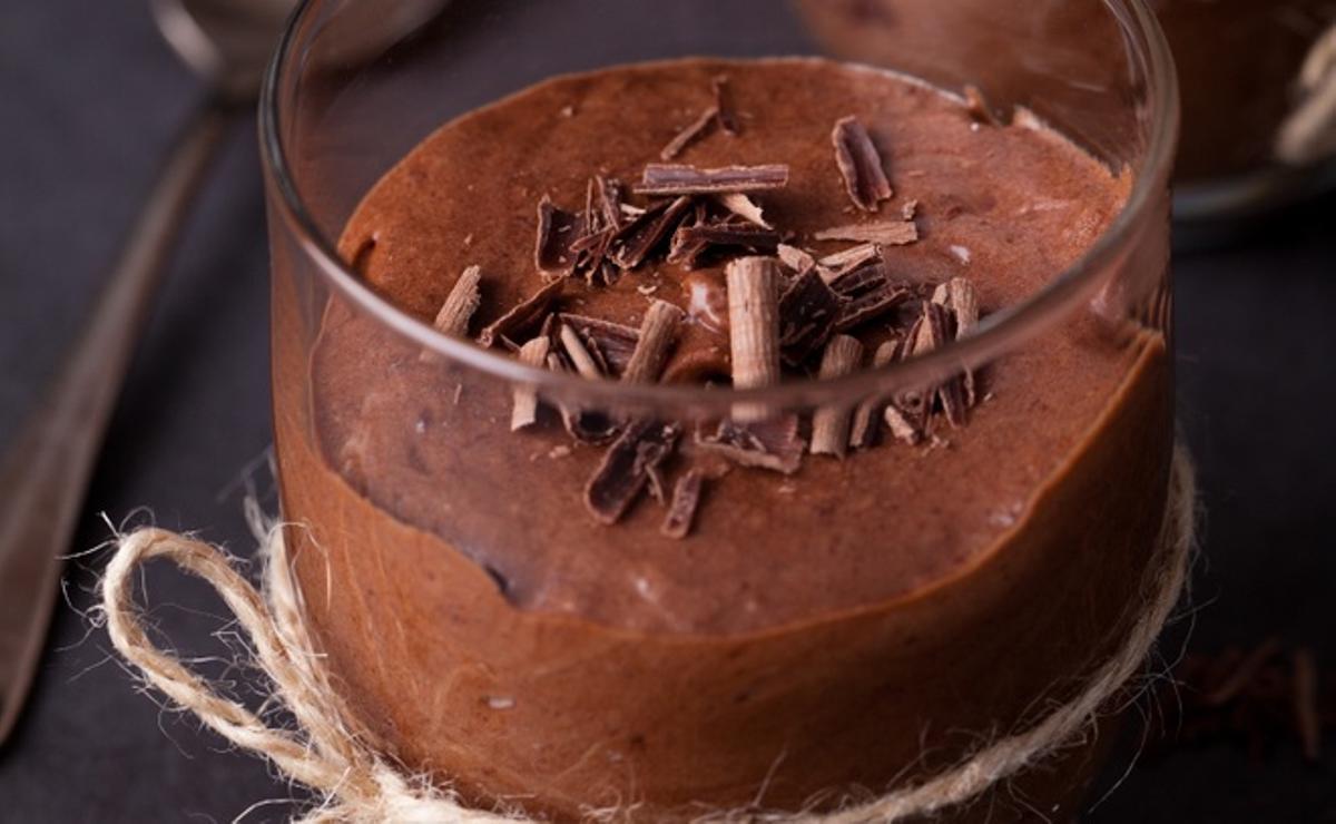 Pudding de chocolate.