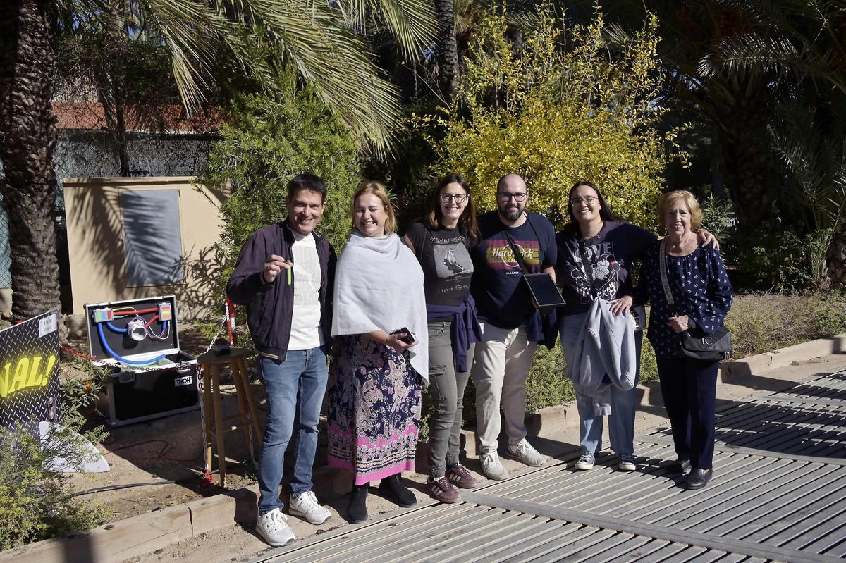 Así ha sido el scape room para reivindicar el Palmeral de Elche