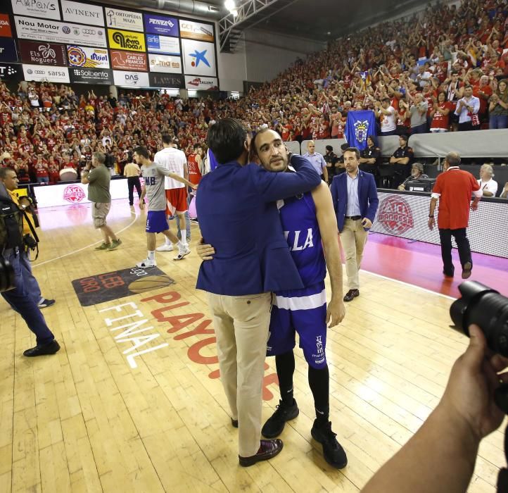 ICL-Melilla: el cinquè partit de la final del play-off d'ascens, en fotos