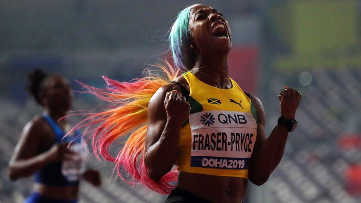 La jamaicana Fraser-Pryce es una de las candidatas al título