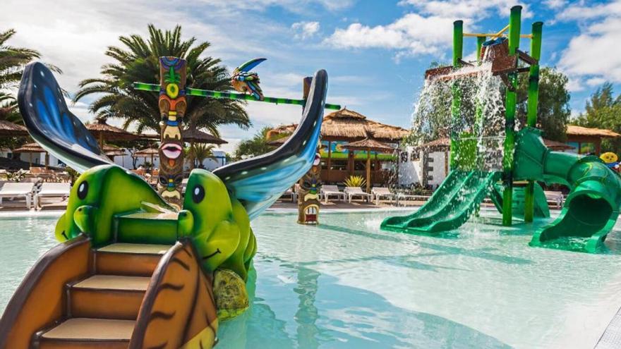 Los mejores hoteles con toboganes para niños en Lanzarote